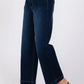 SAGE + FIG High Waist Wide Leg Jeans - DAVERRI FASHIONS