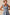SO ME A Line Fit and Flare Diamond Bow Ribbon Denim Dres Mini Dresses