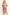 Davi & Dani Tied Color Block Collared Neck Coat Outerwear