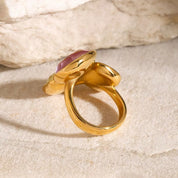 Triple Rhinestone Bypass Ring | Rings Daverri Fashions