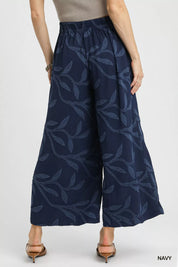 Umgee Jacquard Wide-Leg Pants | Pants Daverri Fashions