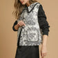 Umgee Toile Quilted Vest with Ruffle Collar - DAVERRI FASHIONS