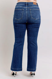 Judy Blue High Rise Flare Jeans with Pockets | Jeans Daverri Fashions