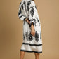 Umgee Abstract Print Midi Dress Midi Dresses