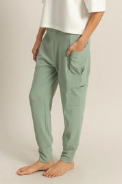 HYFVE High-Waist Pocket Detail Comfy Sweatpants | Daverri Fashions