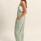 HYFVE Relaxed Fit Mineral Washed Overalls with Pockets
