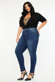 Kancan Full Size High Rise Ankle Skinny Jeans | Daverri Fashions