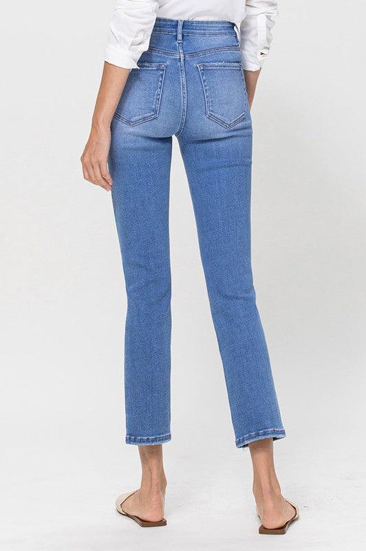 Vervet Stretch Crop Slim Straight Jeans Jeans