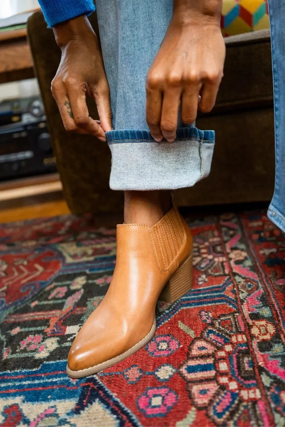 Judy Blue Mid Rise Thermal Bootcut Jeans - DAVERRI FASHIONS