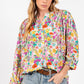 SAGE + FIG Button Down Floral Shirt Shirts