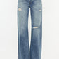 Kancan Distressed High Waist Bootcut Jeans Jeans