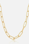 Thick Clip Chain Necklace - DAVERRI FASHIONS
