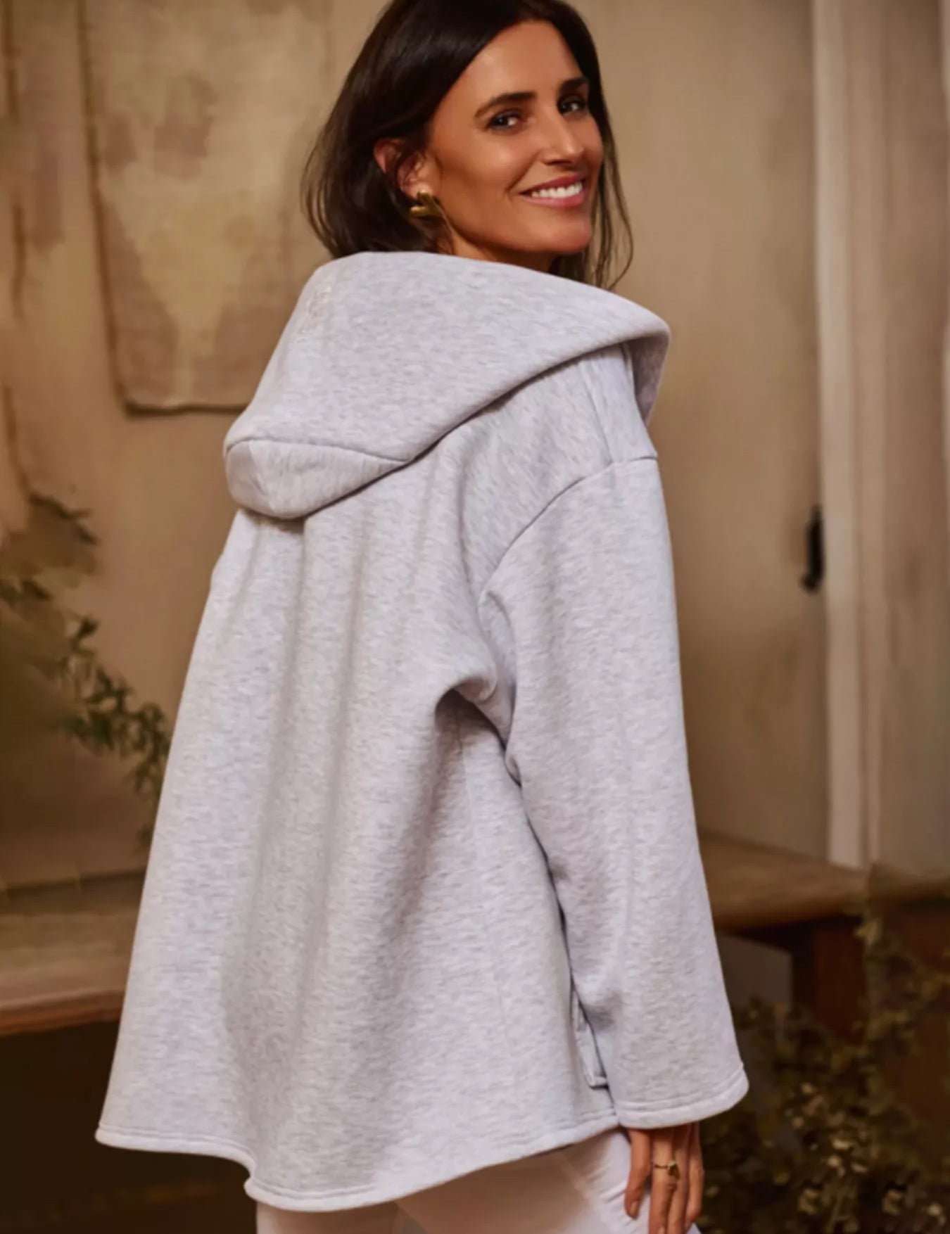 Oversized Dropped Shoulder Hoodie | Hoodies Daverri Fashions