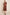 BOMBOM Round Neck Side Slit Midi Dress Rust