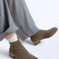 Rosamund Knitted Sock Boots - DAVERRI FASHIONS