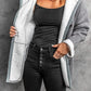 Full Size Cozy Sherpa Lined Toggle Coat with Hood Plus Size - DAVERRI FASHIONS