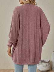 Cozy Oversized Open Front Knit Cardigan | Cardigans Daverri Fashions