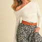 Aemi+Co Leopard Midi Skirt