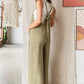 Mittoshop Textured Wide Leg Overalls