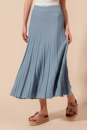SO ME A Line Knitted Sweater Midi Length Skirt | Skirts Daverri Fashions
