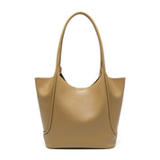 Genuine Leather Shoulder Tote Bag | Tote Bags Daverri Fashions