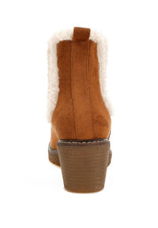 Thunderhoof Faux Fur Lined Chelsea Boots | Boots Daverri Fashions