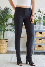 ADORA Mid Rise Skinny Pants Black