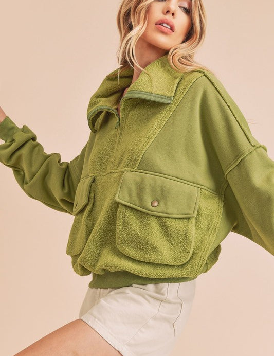 PISTACHIO S Carter Pullover | Tops Daverri Fashions