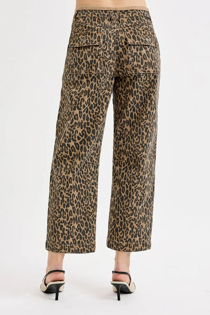 RISEN Full Size Mid Rise Crop Relaxed Jeans Plus Size Jeans