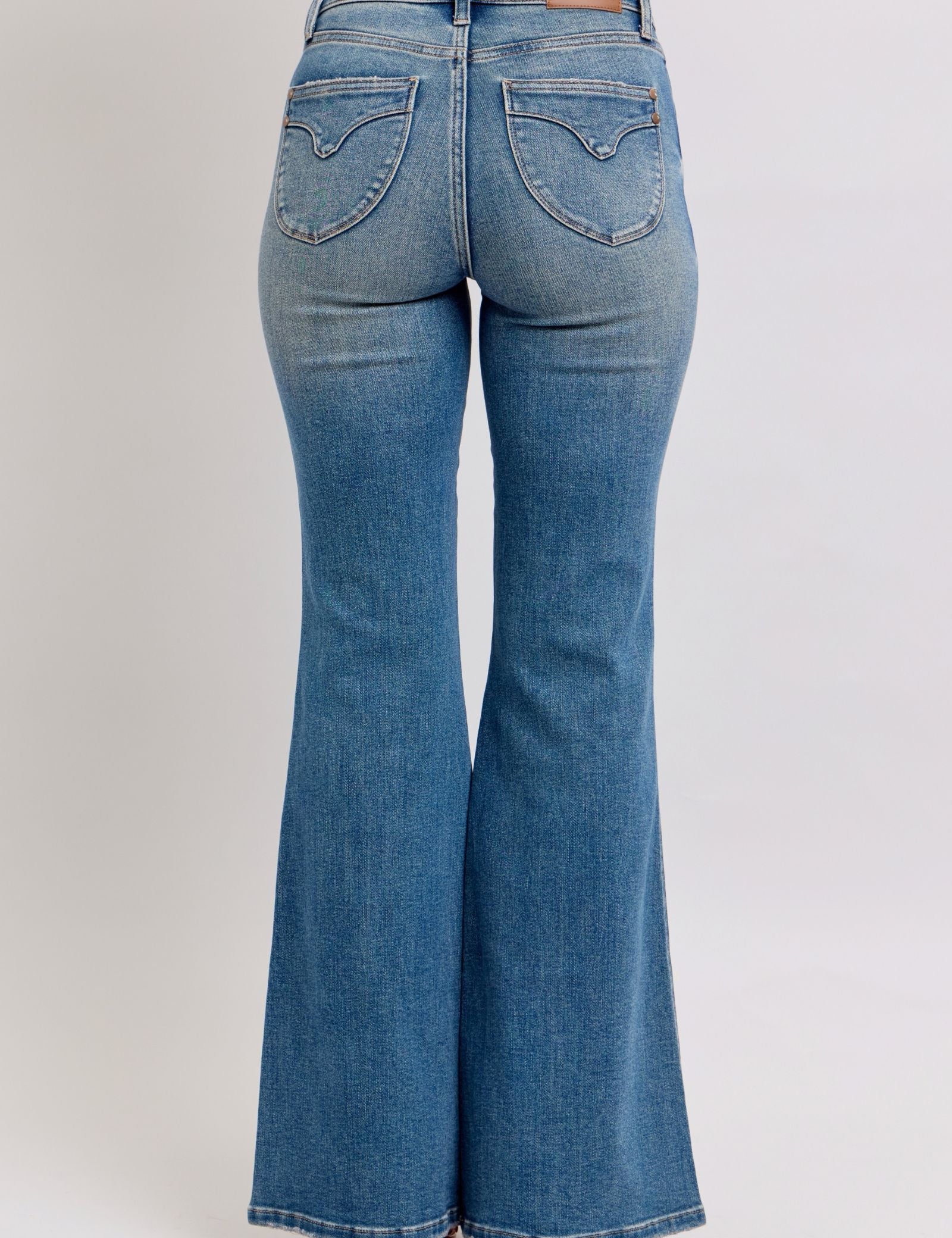 Judy Blue MR Tummy Control Vintage Wash Jeans