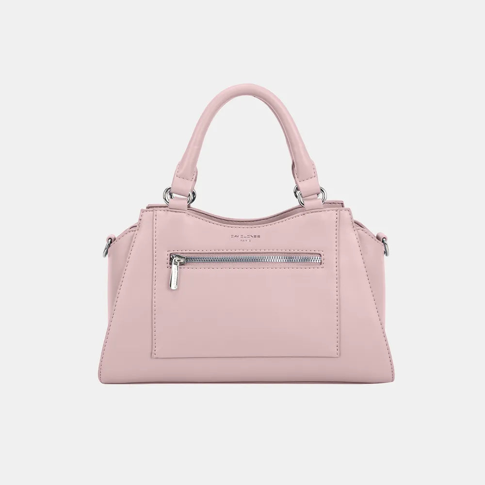 David Jones PU Leather Handbag L. Purple One Size Handbags