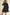 Aemi + Co Notched Balloon Sleeve Tiered Mini Dress Mini Dresses