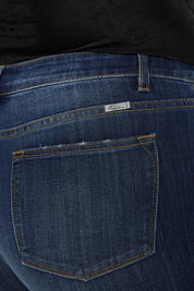 Kancan Full Size Mid Rise Slim Flare Jeans | Jeans Daverri Fashions