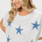 BiBi Fourth Of July Terry T-Shirt - DAVERRI FASHIONS