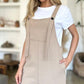 Double Take Textured Shortalls Plus Size Shortalls