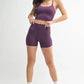 MONO B Venice Cloud Light Contour Biker Shorts