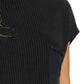 Zenana Mock Neck Short Sleeve Sweater - DAVERRI FASHIONS