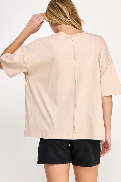 SAGE+FIG Love-Inpired Graphic Oversized T-Shirt T-Shirts