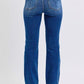 Judy Blue Mid-Rise Bootcut Jeans with Thermal Lining Jeans