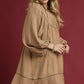 Umgee Boho Peasant Mini Dress with Trim Detail - DAVERRI FASHIONS