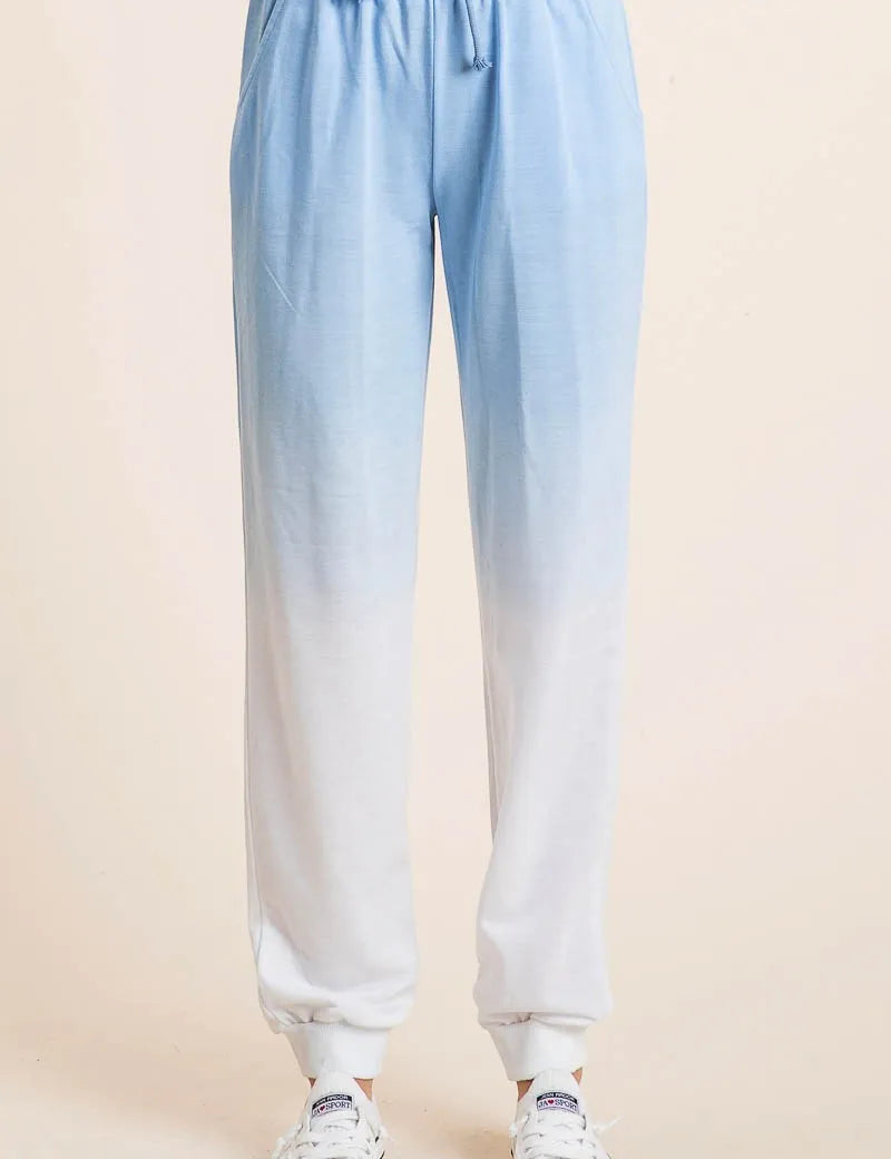 DENIM BiBi Deep Dye Knit Pants | Daverri Fashions
