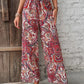 Printed Wide Leg Pants - DAVERRI FASHIONS