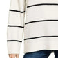 Zenana Round Neck Stripe Sweater Sweaters