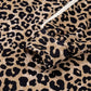 Leopard Print Long Sleeve Hoodie with Pocket - DAVERRI FASHIONS