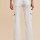 Annie Wear Straight Leg Jeans with Cargo Pockets Jeans