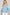 She + Sky Full Size Color Block Sleeve Johnny Collar French Terry Sweatshirt Plus Size Light Blue Sweatshirts