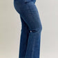 Judy Blue Full Size Mid Rise Bootcut Jeans with Welt Pockets Plus Size - DAVERRI FASHIONS