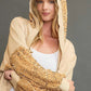 Umgee Sequined French Terry Jacket Jackets