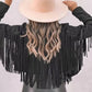 Fringe Open Front Cropped Jacket - DAVERRI FASHIONS