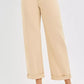 RISEN Tummy Control Mid Rise Ankle Barrel Relaxed Baggy Jeans - DAVERRI FASHIONS